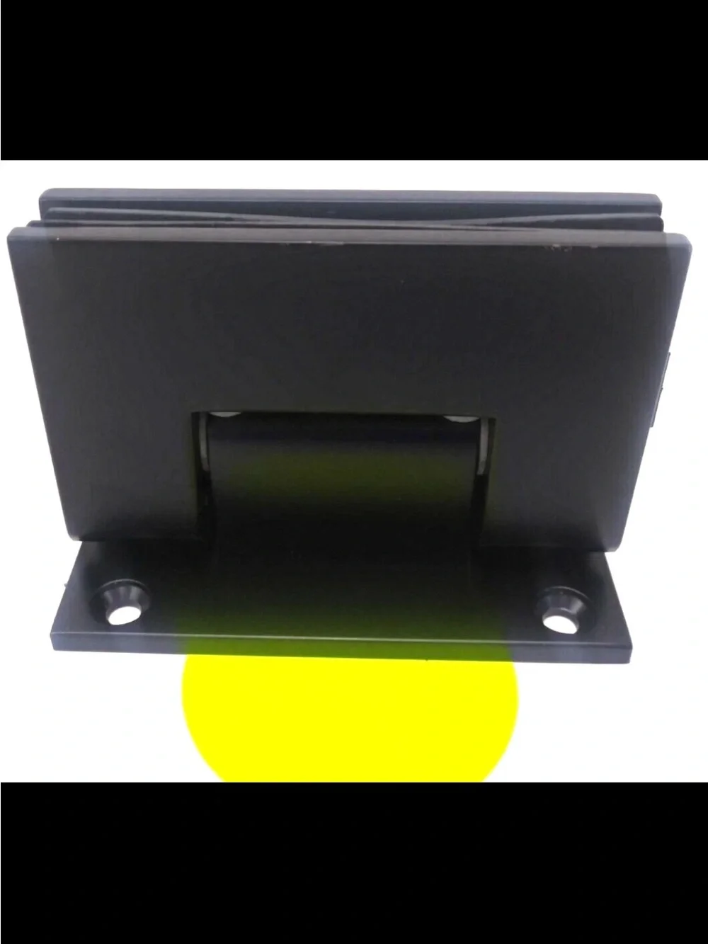 CR Laurence Geneva Series Wall-Mount Shower Door Hinge Matte Black